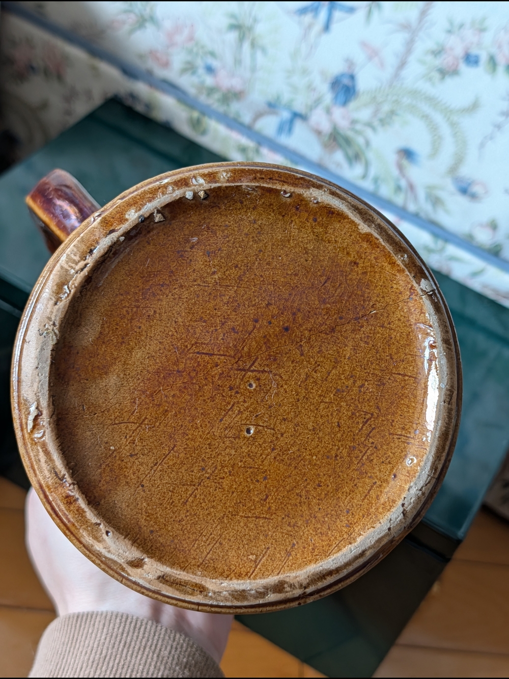 Vtg Ceramic Pitcher - Picture 6 of 9